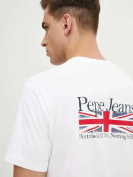 náhled Pepe Jeans pánské bílé tričko Alfie