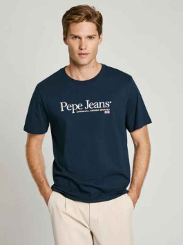 náhled Pepe Jeans pánské tmavě modré tričko Albert