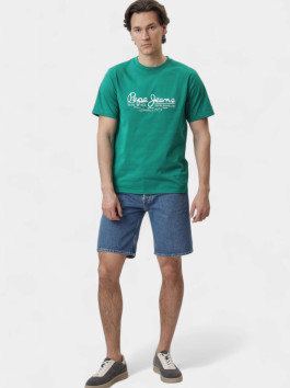 náhled Pepe Jeans pánské modré tričko