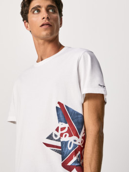 náhled Pepe Jeans pánské bílé tričko Ronny