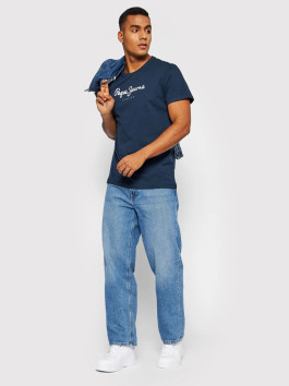 náhled Pepe Jeans pánské modré tričko