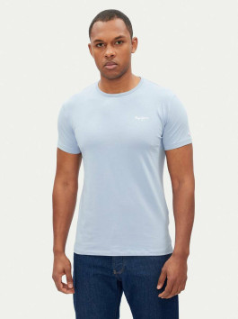 náhled Pepe Jeans pánské světle modré tričko Basic