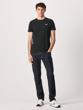 náhled Pepe Jeans pánské černé tričko Basic