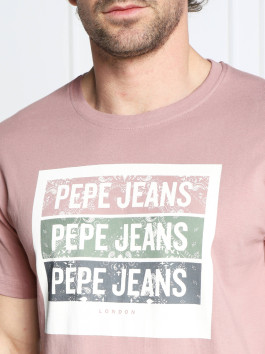 náhled Pepe Jeans pánské růžové triko Acee