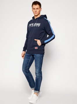 náhled Pepe Jeans pánská modrá mikina Andre