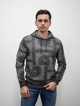 náhled Pepe Jeans pánská šedá vzorovaná mikina