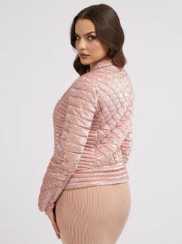 náhled Guess dámská růžová bunda