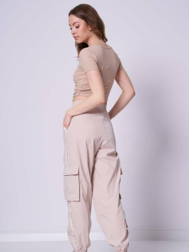 náhled Guess dámské béžové tričko