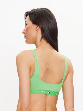 náhled Tommy Hilfiger dámská zelená plavková podprsenka