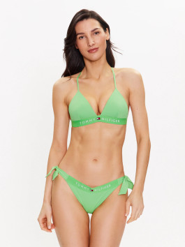 náhled Tommy Hilfiger dámské zelené plavkové kalhotky