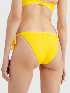 náhled Tommy Hilfiger dámské žluté plavkové kalhotky