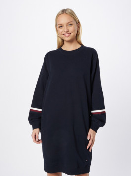 náhled Tommy Hilfiger dámské tmavě modré mikinové šaty