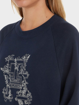 náhled Tommy Hilfiger dáská tmavě modrá mikina