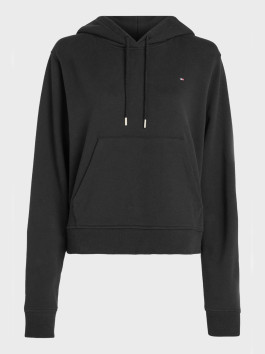 náhled Tommy Hilfiger dámská černá mikina s kapucí