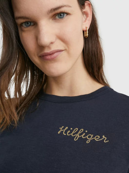 náhled Tommy Hilfiger dámské tmavě modré tričko