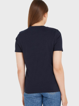 náhled Tommy Hilfiger dámské tmavě modré tričko