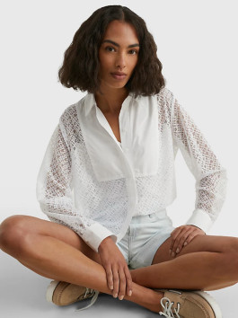 náhled Tommy Hilfiger dámská bílá halenka