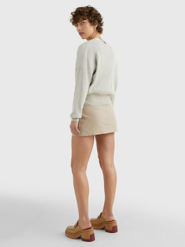 náhled Tommy Hilfiger dámský béžový svetr