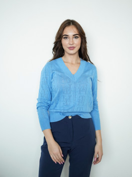 náhled Tommy Hilfiger dámský modrý svetřík