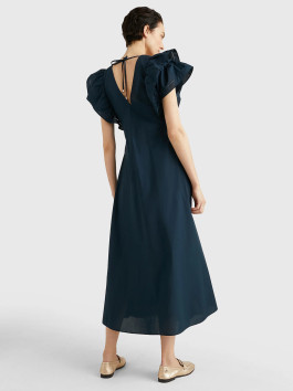 náhled Tommy Hilfiger dámské tmavě modré šaty