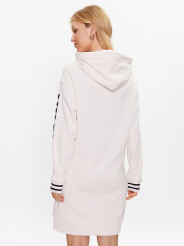 náhled Tommy Hilfiger dámské krémové mikinové šaty
