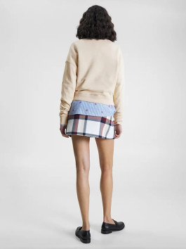 náhled Tommy Hilfiger dámská béžová mikina