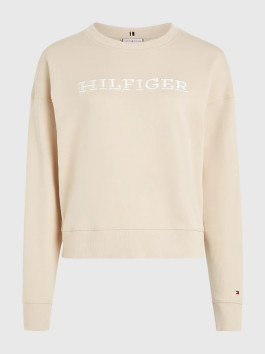 náhled Tommy Hilfiger dámská béžová mikina