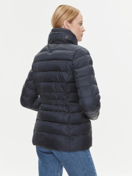 náhled Tommy Hilfiger dámská tmavě modrá prošívaná bunda