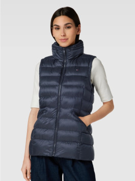 náhled Tommy Hilfiger dámská tmavě modrá prošívaná vesta