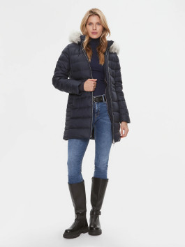 náhled Tommy Hilfiger dámská tmavě modrá bunda