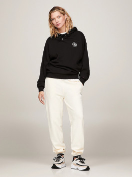 náhled Tommy Hilfiger dámská černá mikina s kapucí