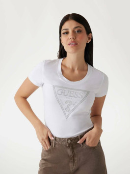 náhled Guess dámské bílé tričko