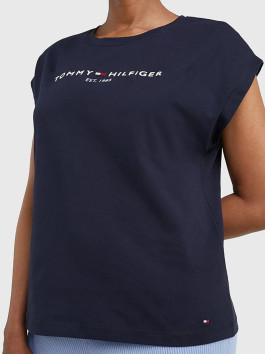 náhled Tommy Hilfiger dámské tmavěmodré tričko