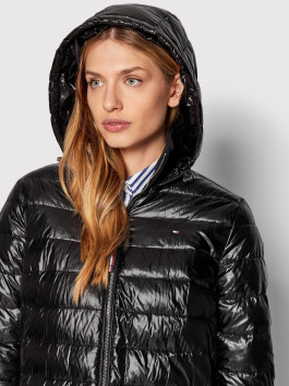 náhled Tommy Hilfiger dámská černá bunda