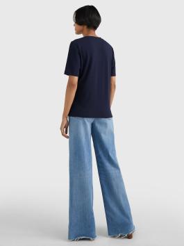 náhled Tommy Hilfiger dámské modré tričko