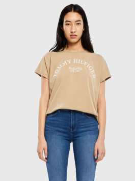 náhled Tommy Hilfiger dámské béžové tričko
