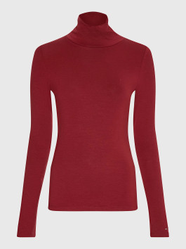 náhled Tommy Hilfiger dámský bordo rolák