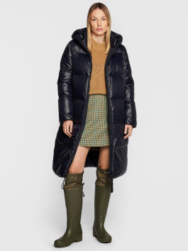náhled Tommy Hilfiger dámský tmavě modrý kabát