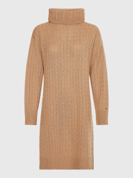 náhled Tommy Hilfiger dámské béžové šaty