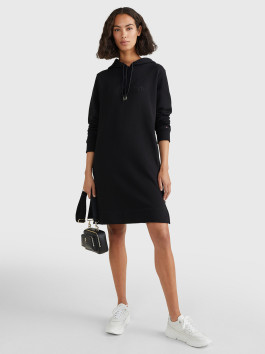 náhled Tommy Hilfiger dámské černé mikinové šaty