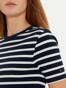 náhled Tommy Hilfiger dámské tmavě modré tričko