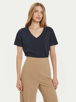 náhled Tommy Hilfiger dámské tmavě modré tričko