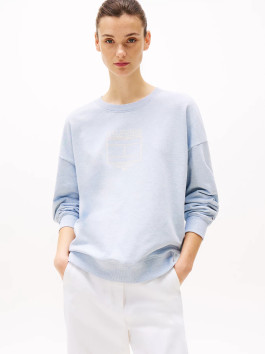 náhled Tommy Hilfiger dámská modrá mikina