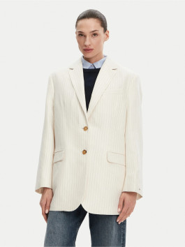 náhled Tommy Hilfiger dámské krémové sako