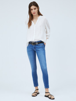 náhled Pepe Jeans dámské modré džíny Lola