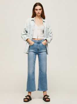 náhled Pepe Jeans dámské modré džíny Lexa