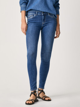 náhled Pepe Jeans dámské modré džíny Pixie