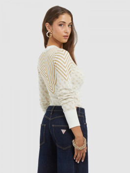 náhled Guess dámský krémový svetr