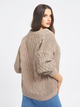 náhled Guess dámský hnědý svetr