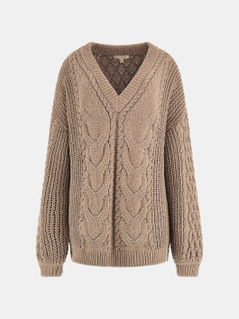 náhled Guess dámský hnědý svetr